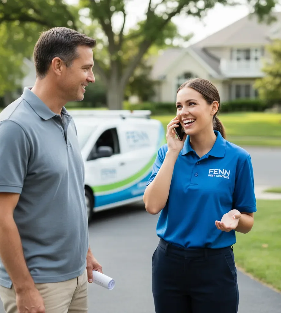 Fenn Pest Control customer support in Belvidere